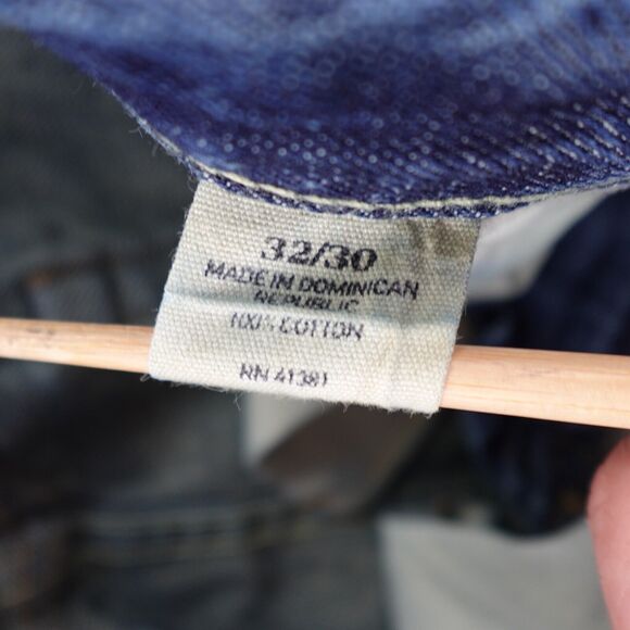 Polo Ralph Lauren Jeans Mens 32X28 Blue Straight Leg Classic Preppy 15941 - Picture 3 of 16